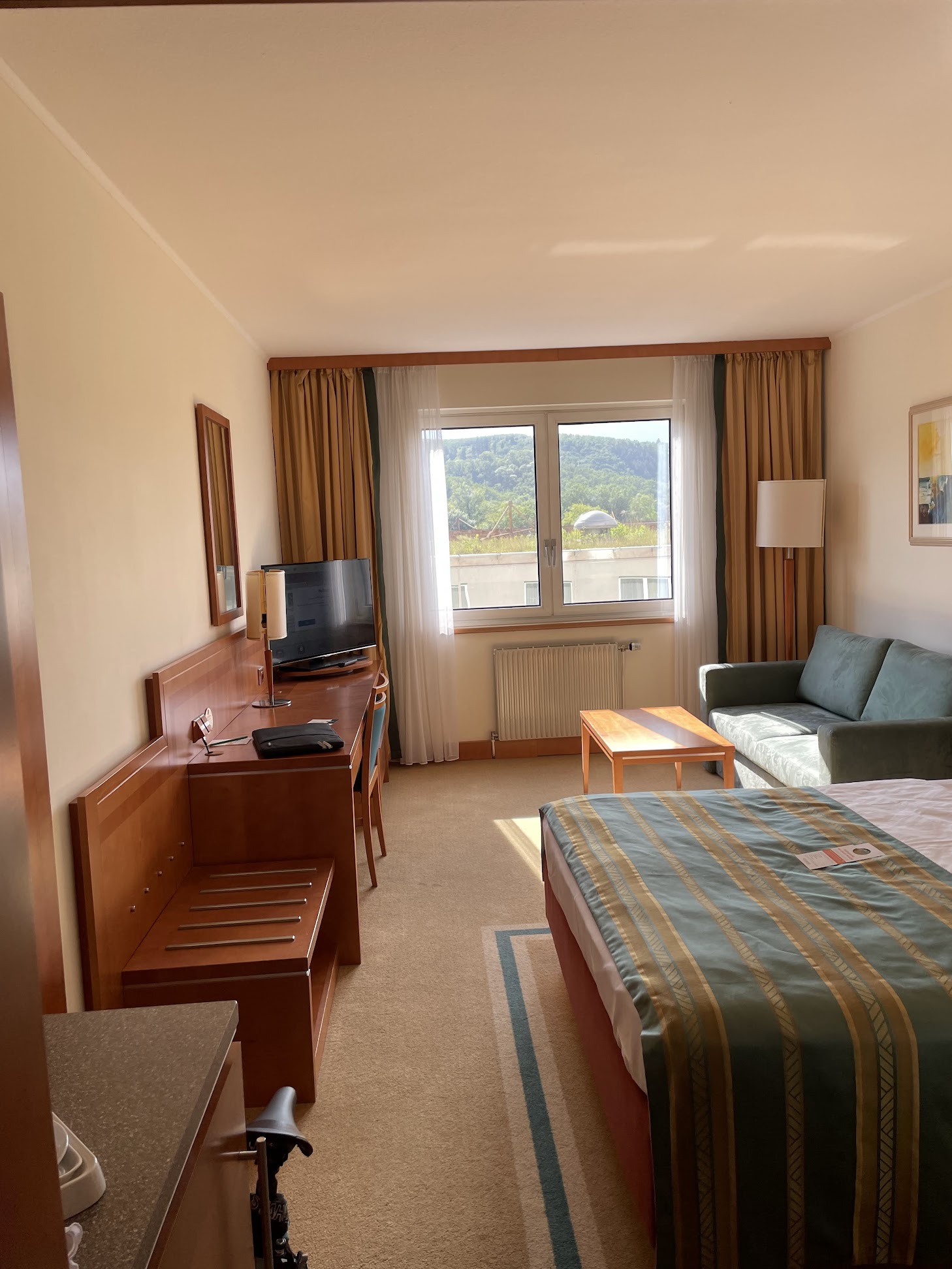 My room at Quality Hotel Brno Exhibition Centre