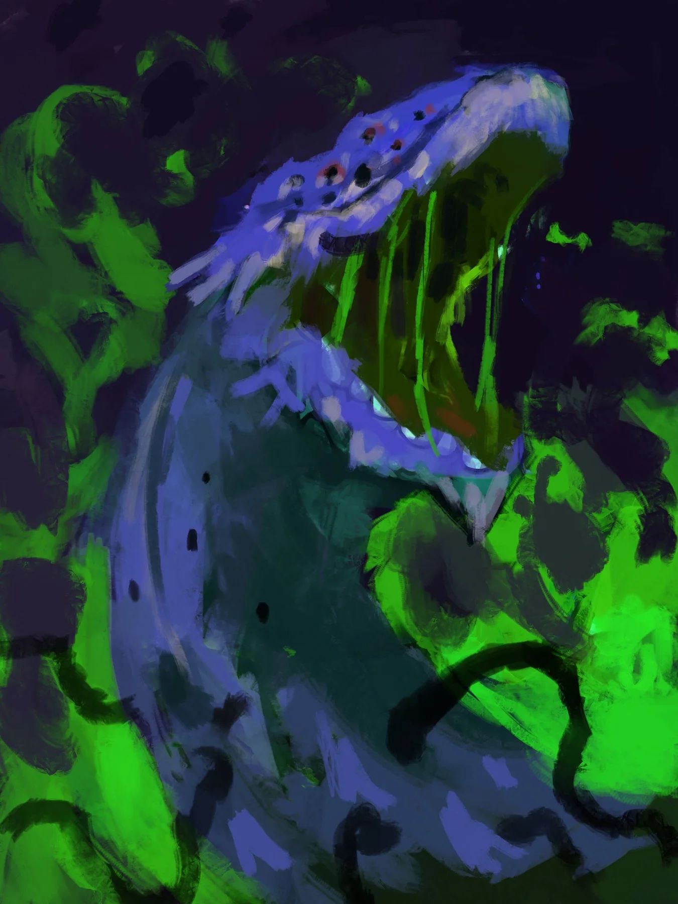 Green creature concept