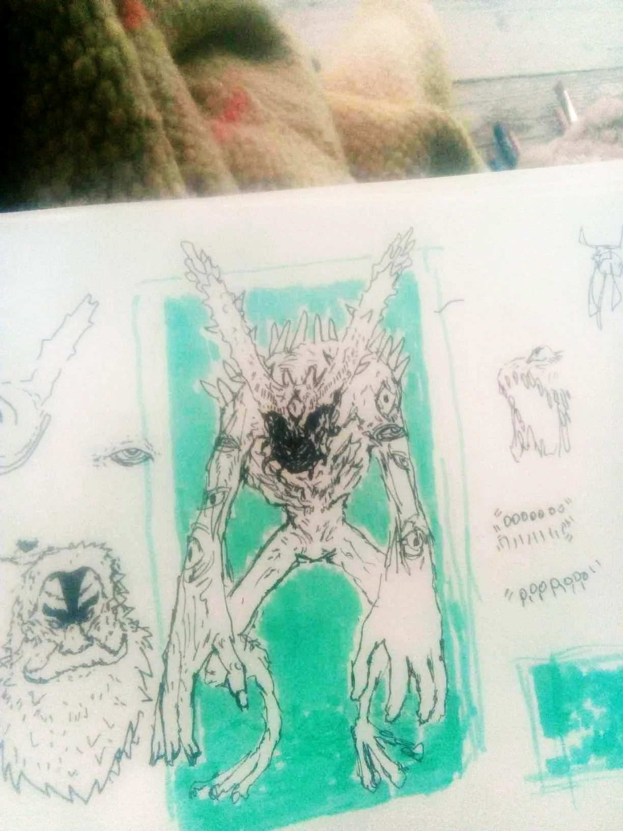 Creature concept page