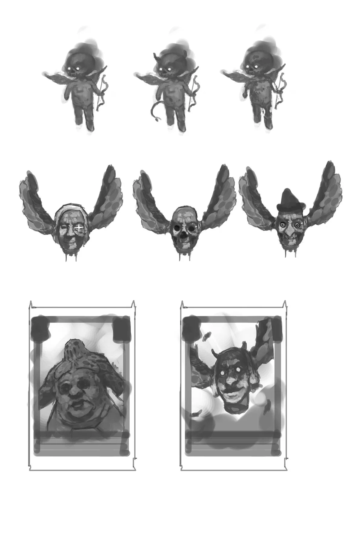 Monster concept sheet A
