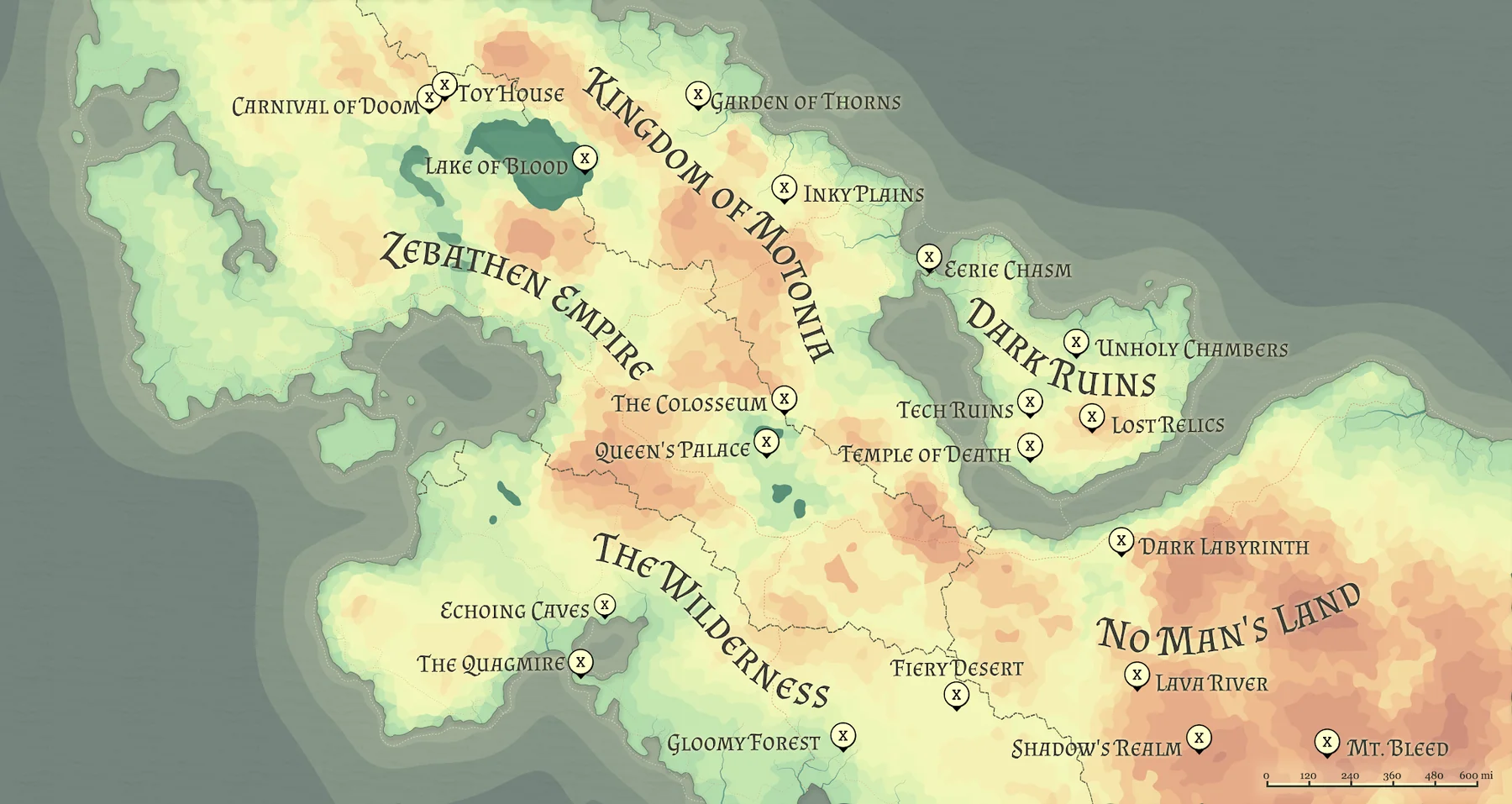 Realm of Ekothis map
