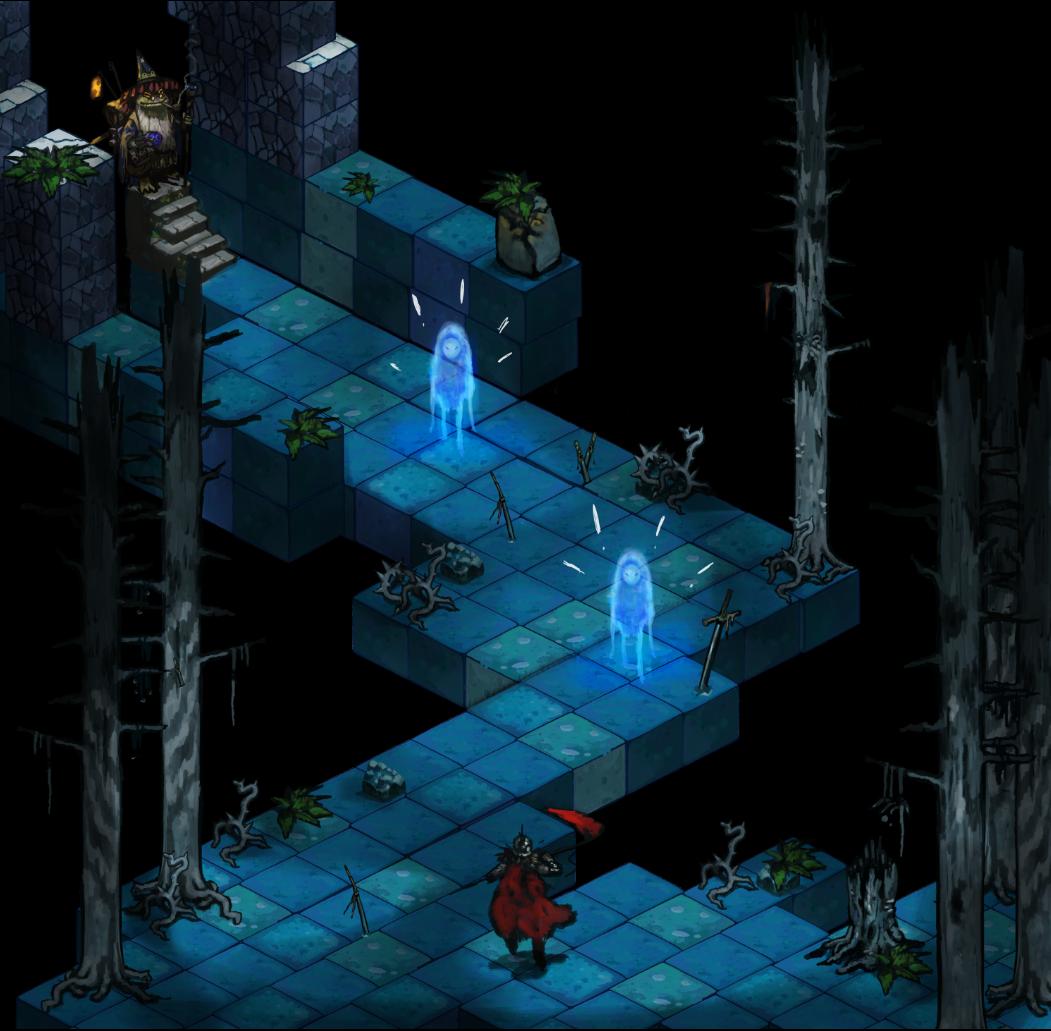 GRAVEFIRE character and party screen